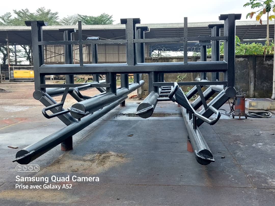 Préfabrication board landing perenco