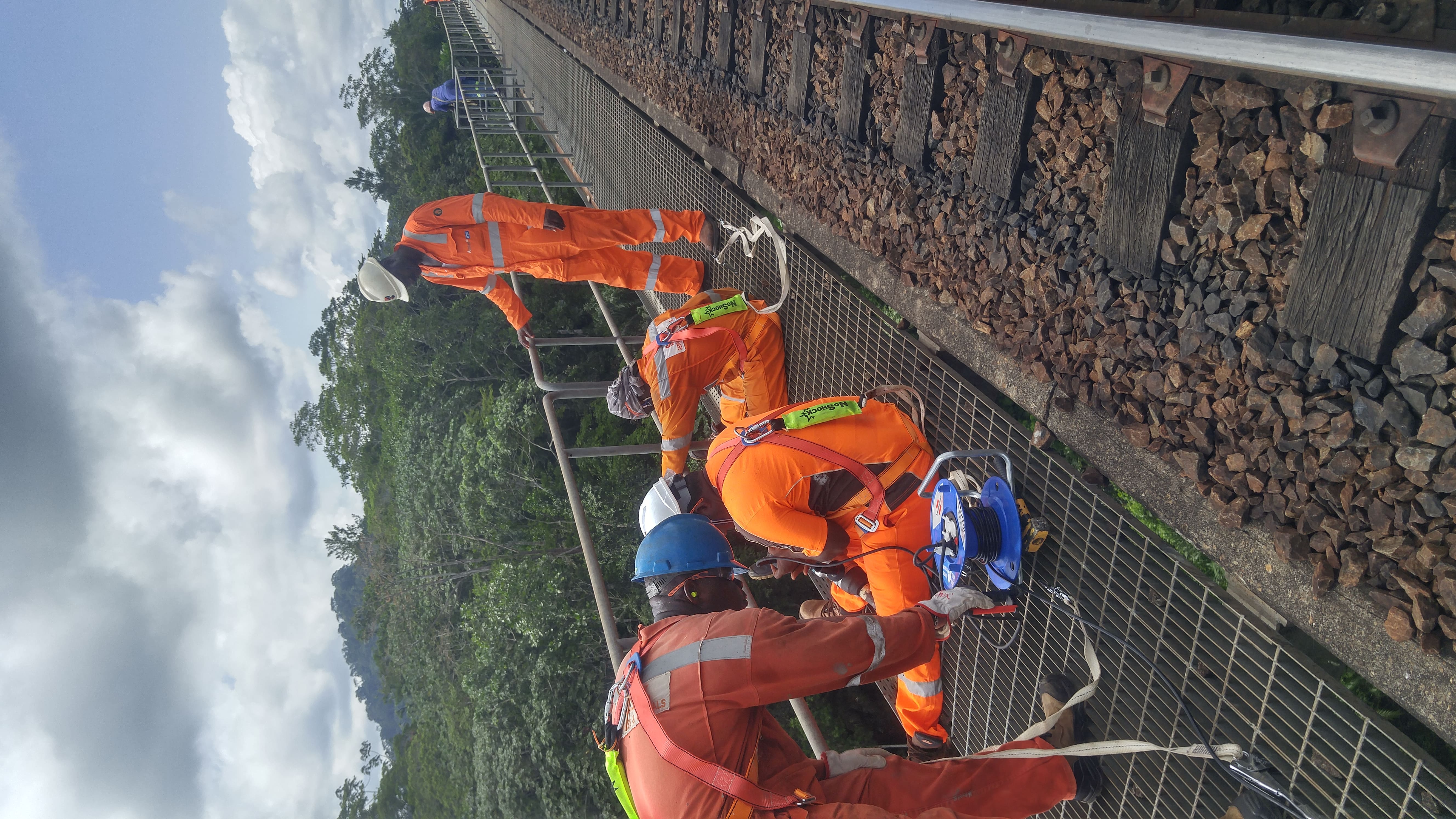 Réfection pont camrail