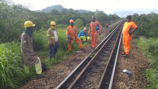 Réfection pont camrail